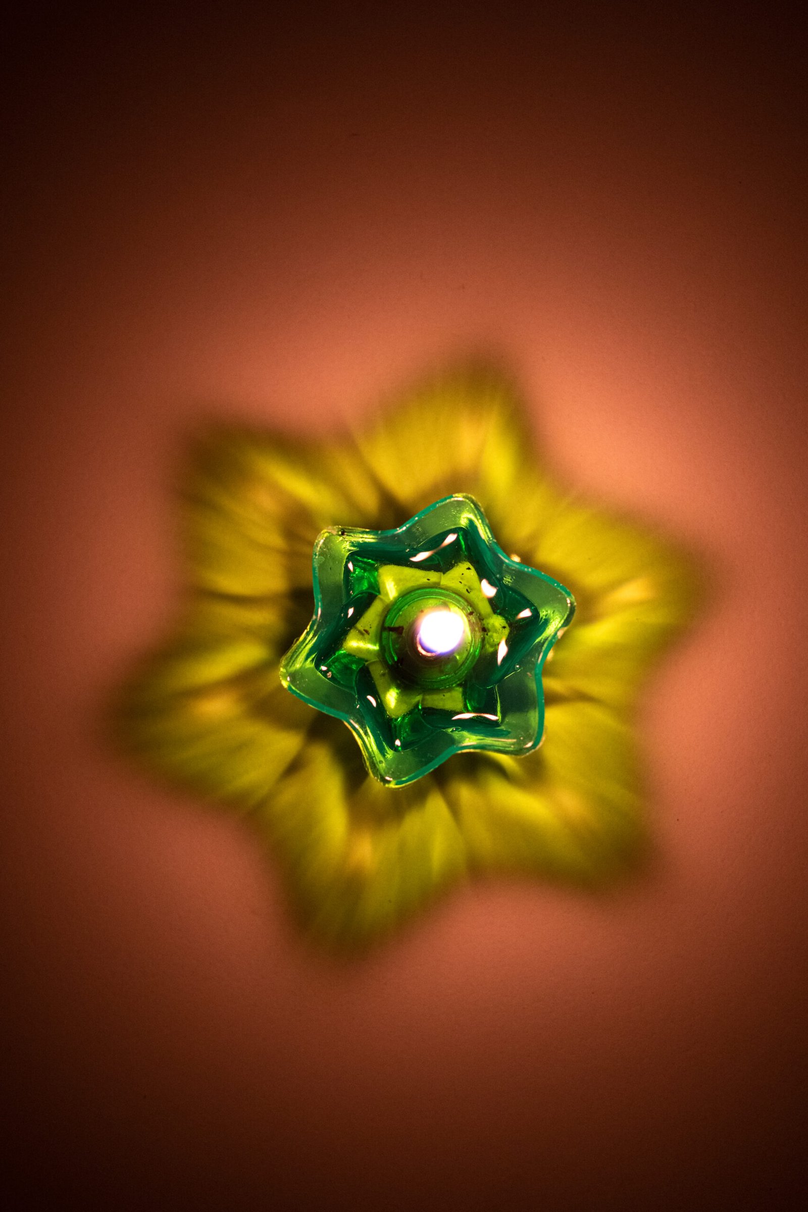 HRV® Multicolor Brhamadeep 3D Diya - Reflection Diya, 3D Shadow, Diwali, Puja, Plastic, Decorative Diyas Set for Home Decoration | Deepawali दिया Deepak | Diwali Diya for Pooja/Puja Room, Pack of 12