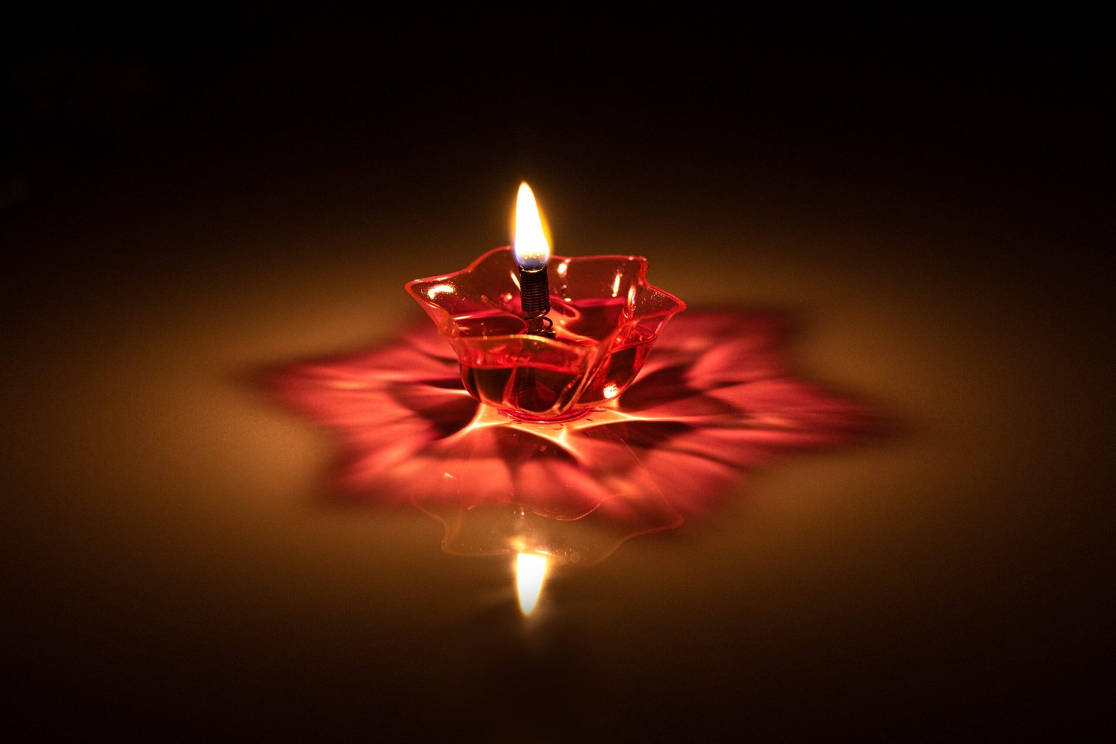 HRV® Multicolor Brhamadeep 3D Diya - Reflection Diya, 3D Shadow, Diwali, Puja, Plastic, Decorative Diyas Set for Home Decoration | Deepawali दिया Deepak | Diwali Diya for Pooja/Puja Room, Pack of 12